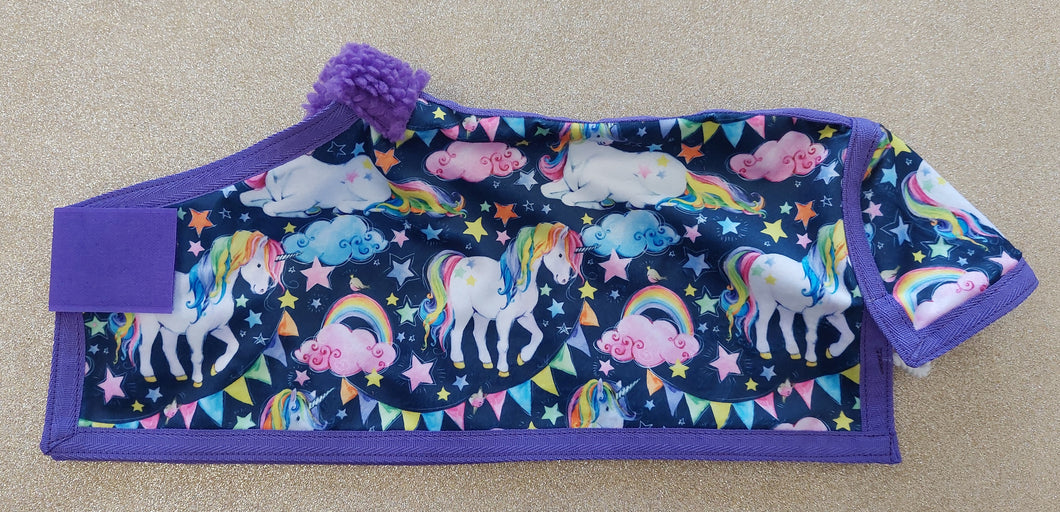 Unicorns Velvet Toy Pony Rug