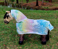 Glow in the Dark Unicorn Toy Pony Rug/Neck Combo