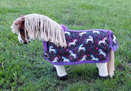 Unicorn Sparkle Toy Pony Rug