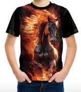 Flame Horse T-Shirt