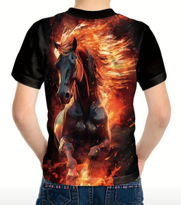 Flame Horse T-Shirt