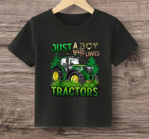 Just a Boy Who Loves Tractors