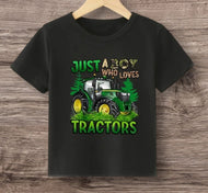 Just a Boy Who Loves Tractors