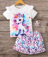 Unicorn T-Shirt & Shorts