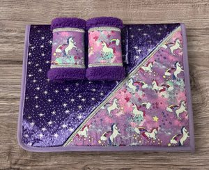 Unicorn Sparkle Saddlecloth Set