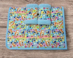 Bluey Saddlecloth Set