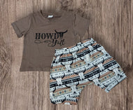 Howdy T-Shirt & Shorts