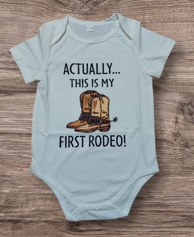 My First Rodeo Romper